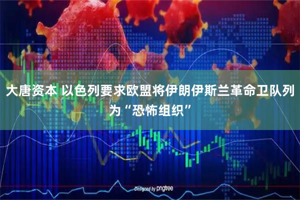 大唐资本 以色列要求欧盟将伊朗伊斯兰革命卫队列为“恐怖组织”